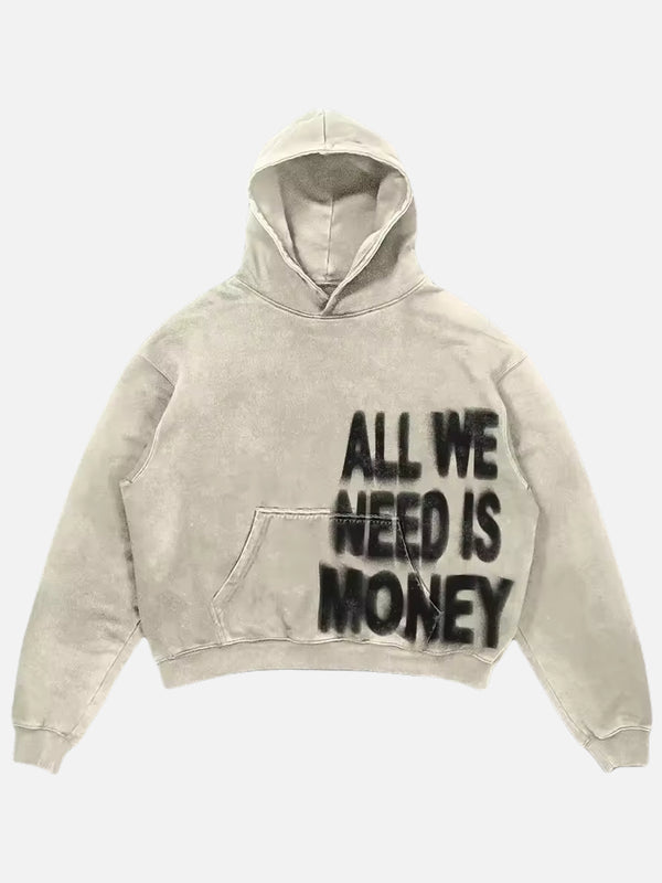 Vencae™ HOODIE - ALL WE NEED IS MONEY